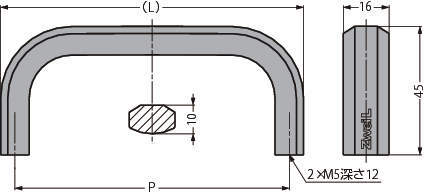 스테인레스강제  핸들 ZL-2002형