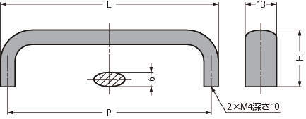 스테인레스강제  핸들 DL-SUS304형