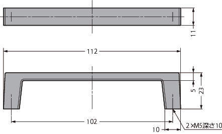 각형손잡이 937-102SCR