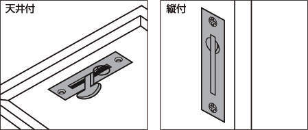 스테인레스강제  완전회전당김손잡이 ST-90·ST-115