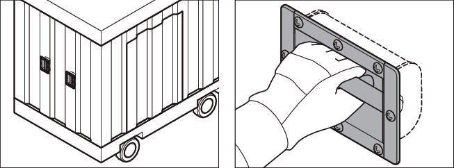 스테인레스강제  매입메가손잡이 HH-M형