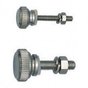 스테인레스강제  소형롤렛손잡이 SRT형 목아래전체나사타입