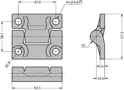 토르크힌지 MH14형