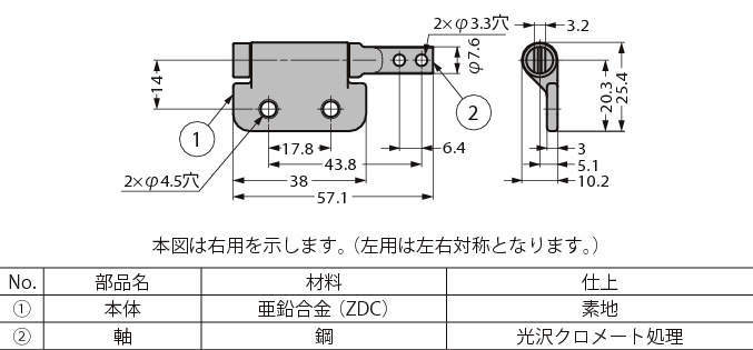 토르크힌지 PHB형