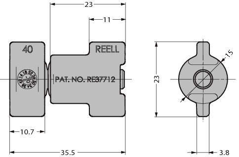 토르크힌지 TI100-1523형