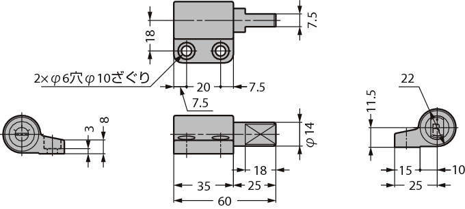 댐퍼힌지 TD27A1/B1, TD28A1/B1