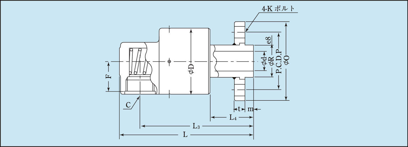 RXE2100 RXH2100 (단식플랜지취부식)