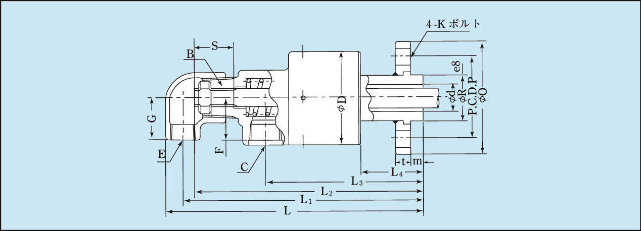 RXE4100 RXH4100 (복식내관고정플랜지취부식)