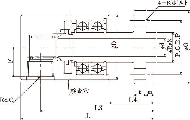RXE2100SUS(단식플랜지취부식)