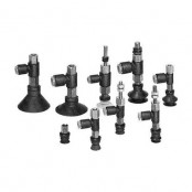 진공패드(가로방향진공취출형：버퍼없음 원터치관피팅붙이 )　ZPR시리즈