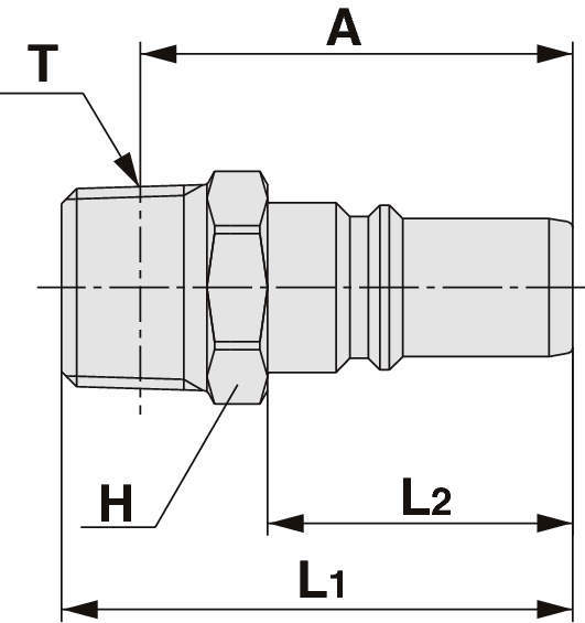S커플러 KK시리즈 수나사타입