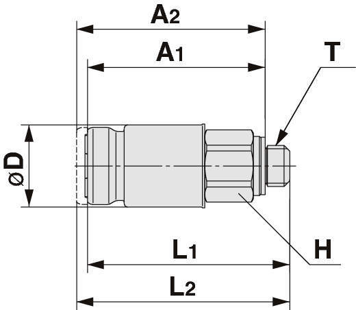 S커플러 KK시리즈 수나사타입