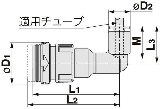 S커플러 KK시리즈 원터치관피팅붙이 엘보타입