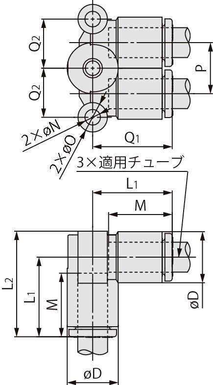 브랜치엘보 KQ2LU