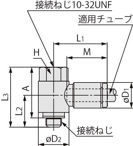 유니버셜암엘보 KQ2VF(가스켓씰)
