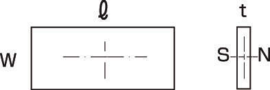 사마륨·코발트자석(각형)