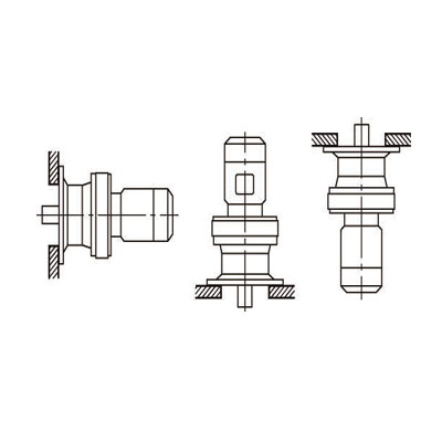 사이크로감속기 6000시리즈 인버터모터직결형(취부방향자유·취부대있음·옥외)