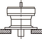 사이크로감속기 6000시리즈 리듀서(수직·취부대있음)