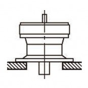사이크로감속기 6000시리즈 리듀서(수직·취부대있음)