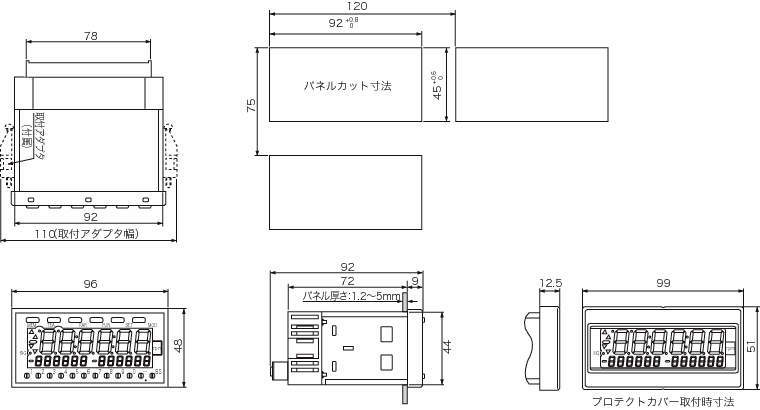 디지털회전속도계 DT-5TS