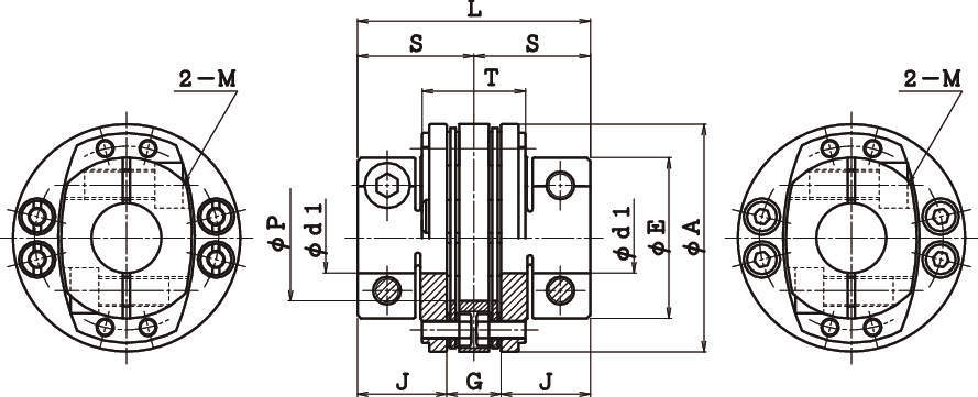 정밀스프링축피팅 TCD·TCS시리즈