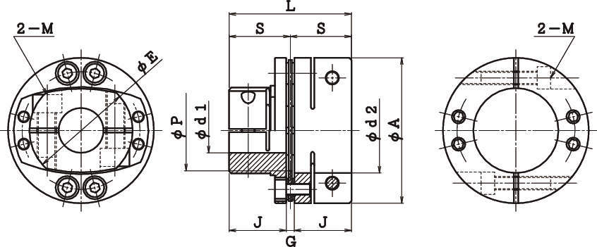 정밀스프링축피팅 TCD·TCS시리즈(대축경)