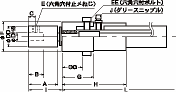 플렉스샤프트(튜브있음 양회전용) CS형