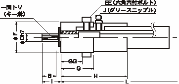 플렉스샤프트(튜브있음 양회전용) CS형