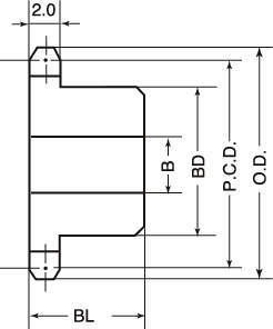 M15 스프라켓 1열신B형
