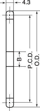 M35 스프라켓 1열A형
