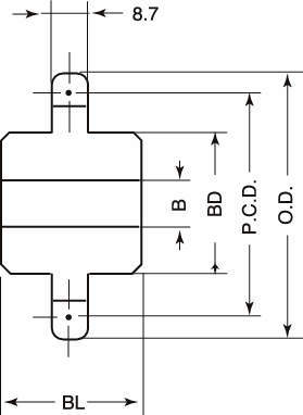 M50 스프라켓 1열C형