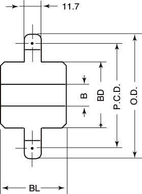 M60 스프라켓 1열C형