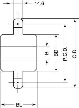 M80 스프라켓 1열C형
