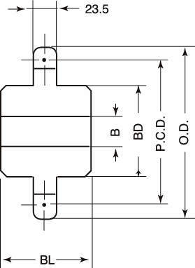 M120 스프라켓 1열C형