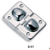 원형 스톱퍼 경첩