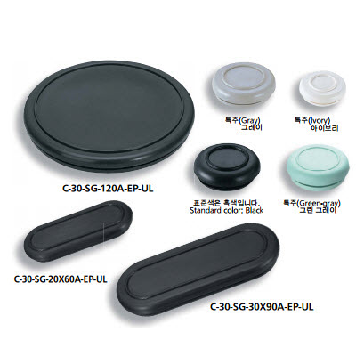 난연성 막 부착 그로메트