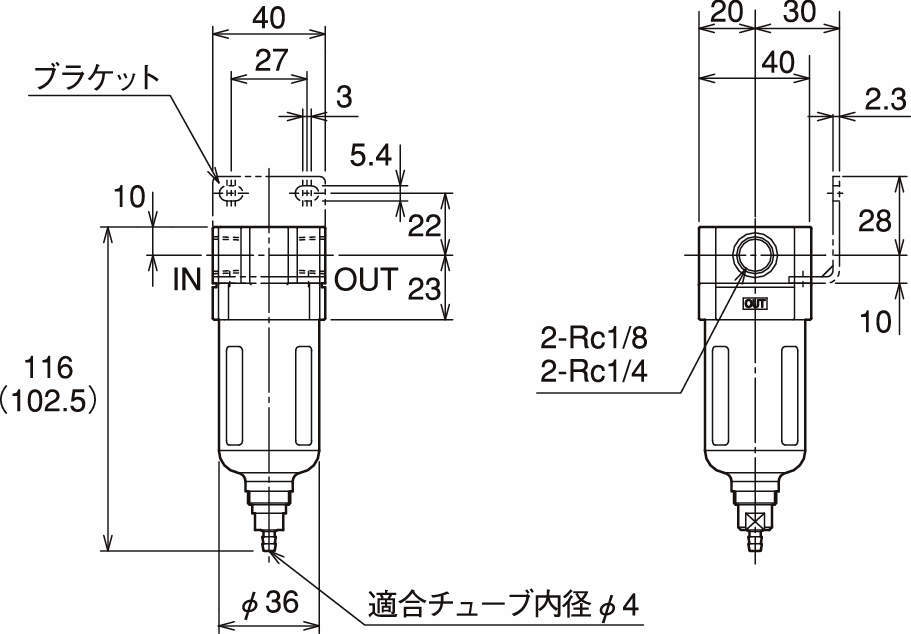에어필터 SAF2시리즈