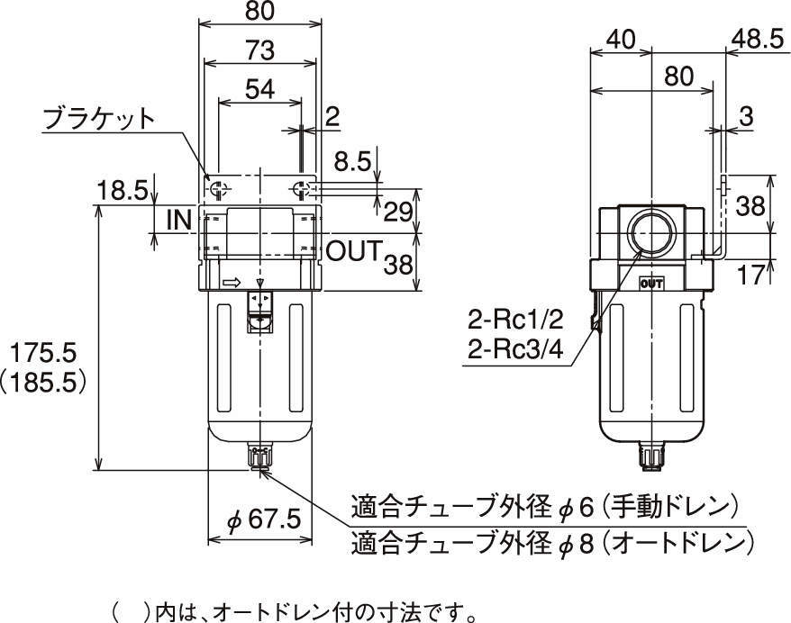 에어필터 MAF2시리즈
