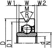 수지베어링 D시리즈 DV(외주V홈)