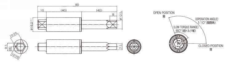 로터리댐퍼 TD22시리즈