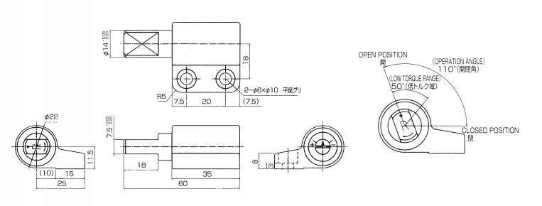 로터리댐퍼 TD27·TD28시리즈