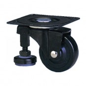 100AF 트랙형 A·F(어저스터풋)부착 합성고무차륜