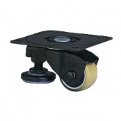 100HB2AF-PA 트랙형 중량용(H)저상형 A·F(어저스터풋)부착 P.A폴리우레탄차륜