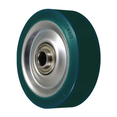 RF형 중(H)하중용강판제우레탄고무차륜