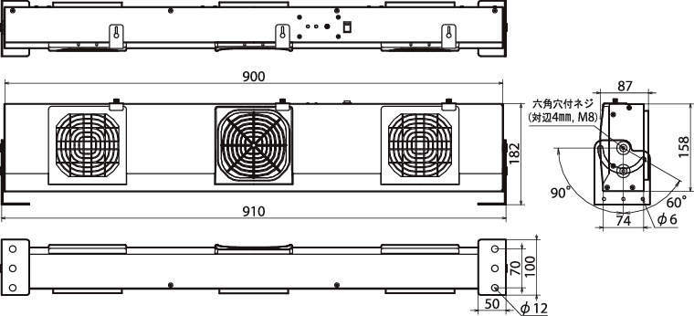 3F-12 정전기제거탑팬