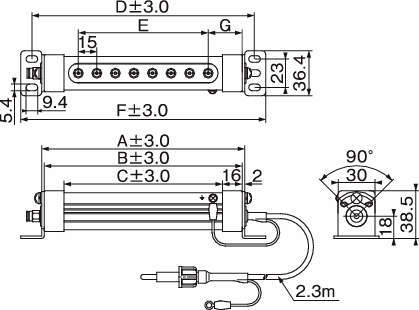 SH-series 정전기제거AC펄스이온바(전원외치타입)