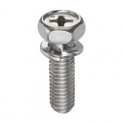 ASSKV 스테인레스스프링와셔삽입십자구멍붙이 육각업셋