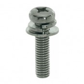 PNIRW 스프링와셔평와셔삽입십자구멍붙이접시작은나사 3가크로메이트