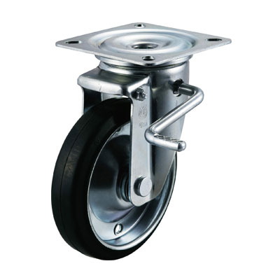 PMS-LB형(스토퍼부착) 자재차(더블베어링) 플레이트식