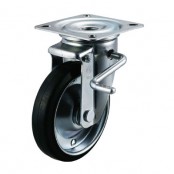 PMS-LB형(스토퍼부착) 자재차(더블베어링) 플레이트식